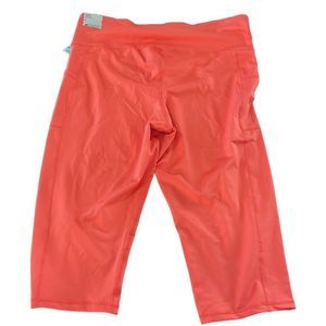 Ideology High-Rise Side-Pocket Cropped Leggings-XXL